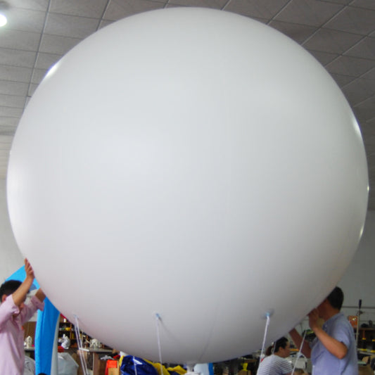KeepFuns Giant white inflatable advertising ball event promotion big ball commercial promotion blank inflatable model