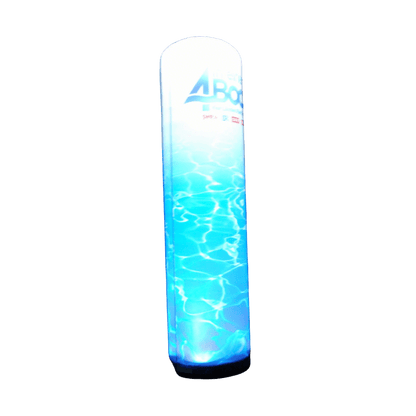 KeepFuns Gradient luminous inflatable lamppost, outdoor advertising display inflatable model, event atmosphere creation, LED luminous column