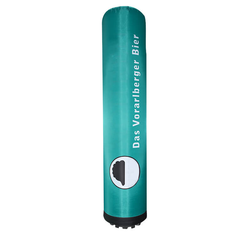 KeepFuns Green inflatable advertising lamppost beer brand promotion inflatable outdoor luminous publicity column props