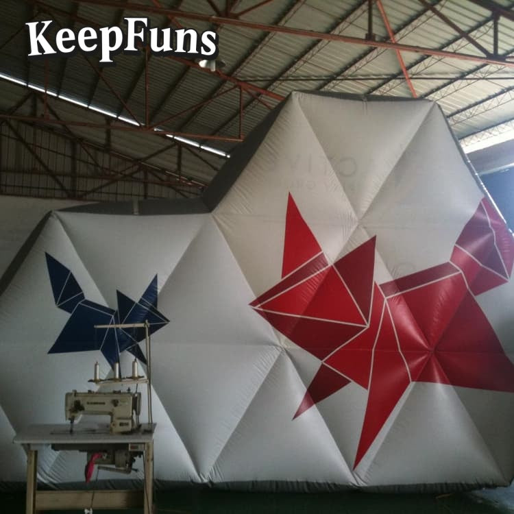KeepFuns Inflatable Advertising Display Wall (Waterproof) - for Event Promotion & Sports Event Introduction