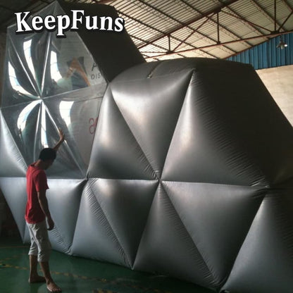 KeepFuns Inflatable Advertising Display Wall (Waterproof) - for Event Promotion & Sports Event Introduction
