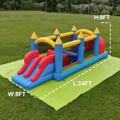 Inflatable Slide, Kids Outdoor Fun, Large Bounce Slide