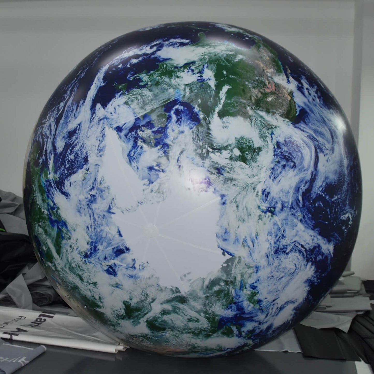 KeepFuns Inflatable Earth Model Large Planet Advertising Inflatable Astronomy Science Exhibition Props Simulation Globe Balloon