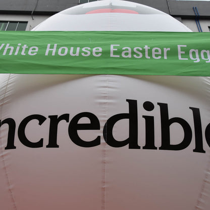 KeepFuns Inflatable Easter Egg Model White House Egg Roll Inflatable Model Holiday Theme Decoration Props