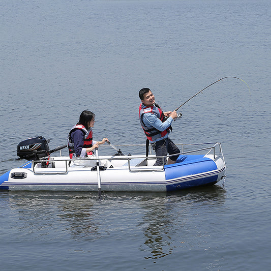 Easy-to-Operate Inflatable Electric Boat