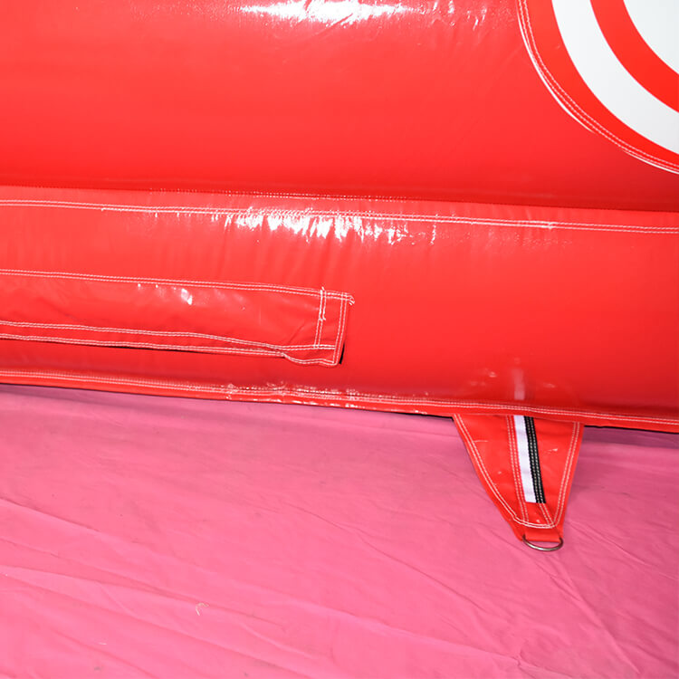 KeepFuns Inflatable Rally Game Props Outdoor Team Interaction Sports Games Red Fun Competitive Equipment Sandwich Theme Inflatable Toys