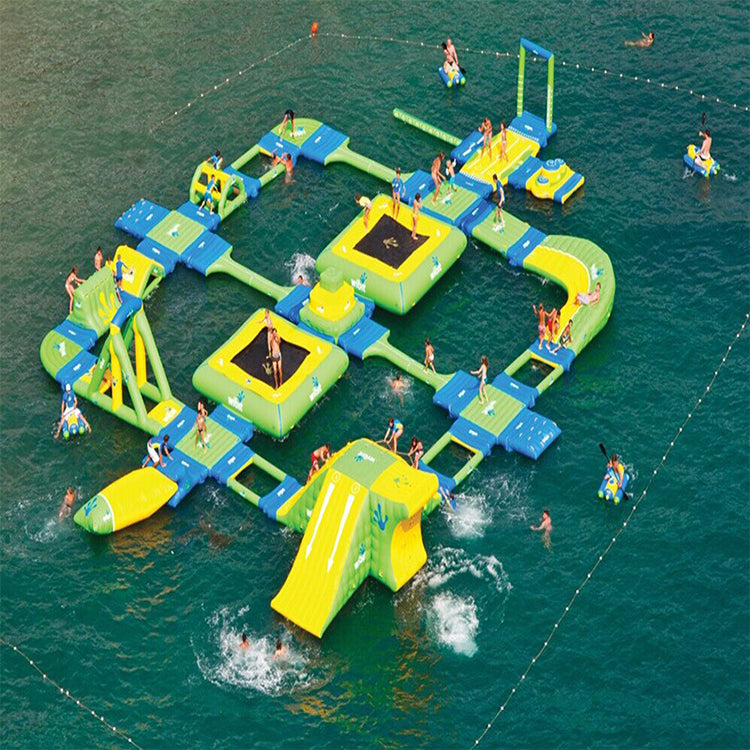 KeepFuns Inflatable Water Obstacle Course
