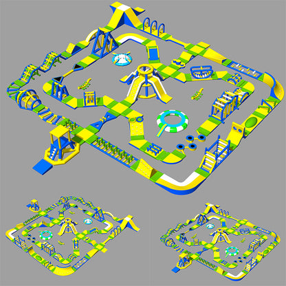 All-in-One Inflatable Water Park Solution
