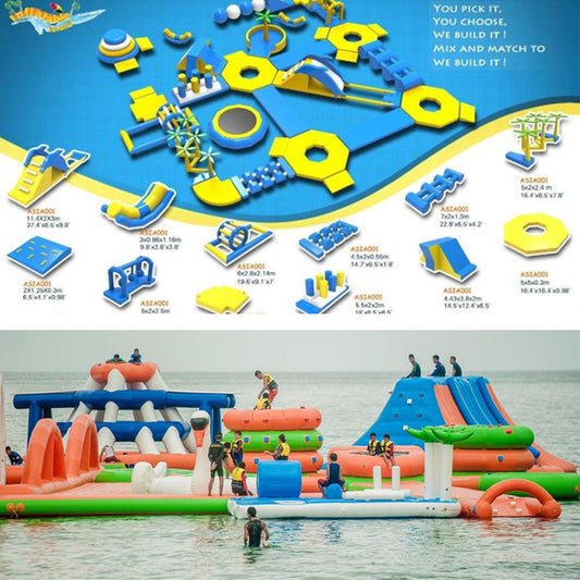All-in-One Inflatable Water Park Solution