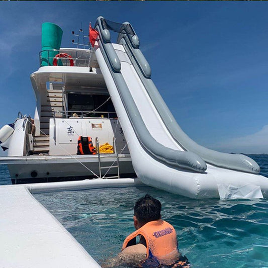 KeepFuns Inflatable Yacht Slide