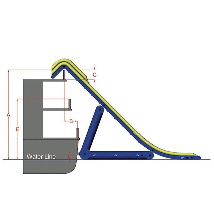 Inflatable Yacht Slide