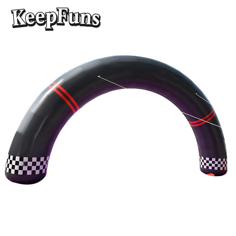 KeepFuns Inflatable Arch inflates quickly and is lightweight, suitable for store promotions, advertising campaigns, commercial events, outdoor competitions, and more.