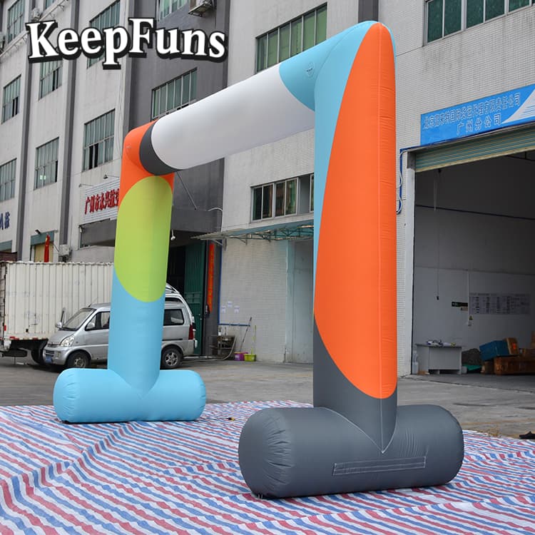 KeepFuns inflatable arch inflates quickly and is lightweight, suitable for store promotions, advertising, commercial activities, outdoor events, etc.