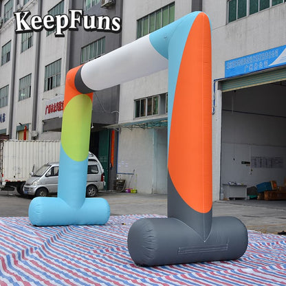 KeepFuns inflatable arch inflates quickly and is lightweight, suitable for store promotions, advertising, commercial activities, outdoor events, etc.