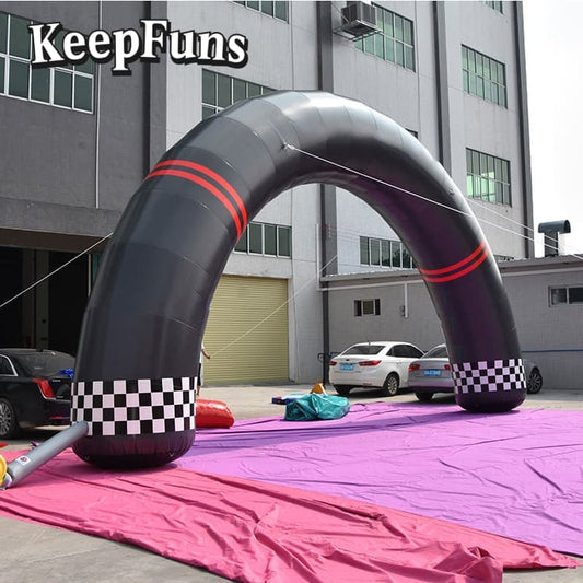KeepFuns Inflatable Arch inflates quickly and is lightweight, suitable for store promotions, advertising campaigns, commercial events, outdoor competitions, and more.