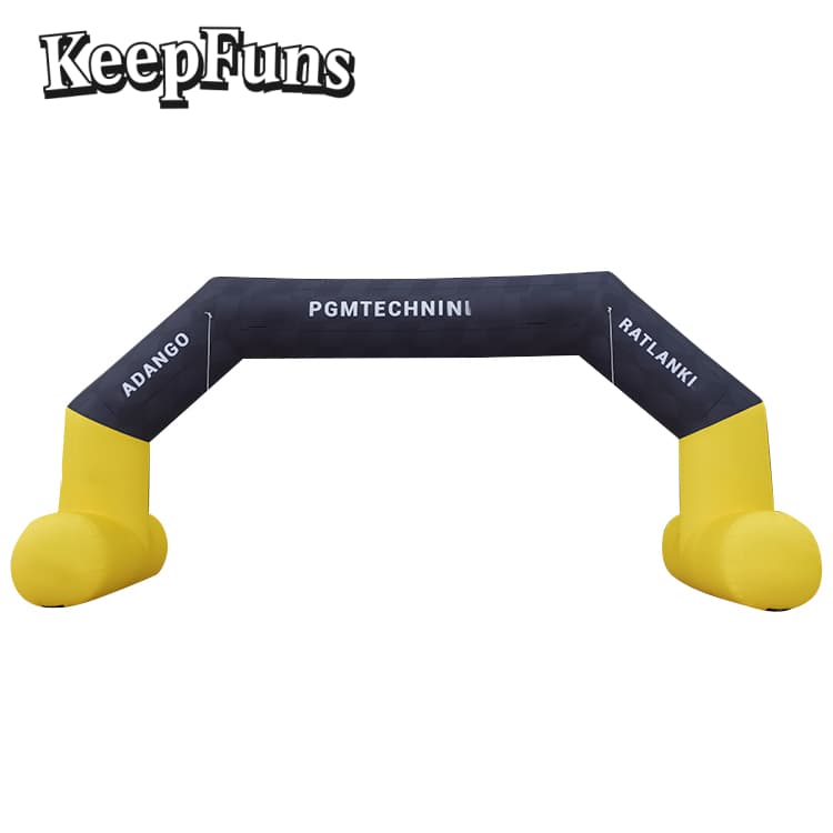 KeepFuns inflatable arch, which inflates quickly and is lightweight, is suitable for store promotions, advertising campaigns, commercial activities, outdoor events, etc.