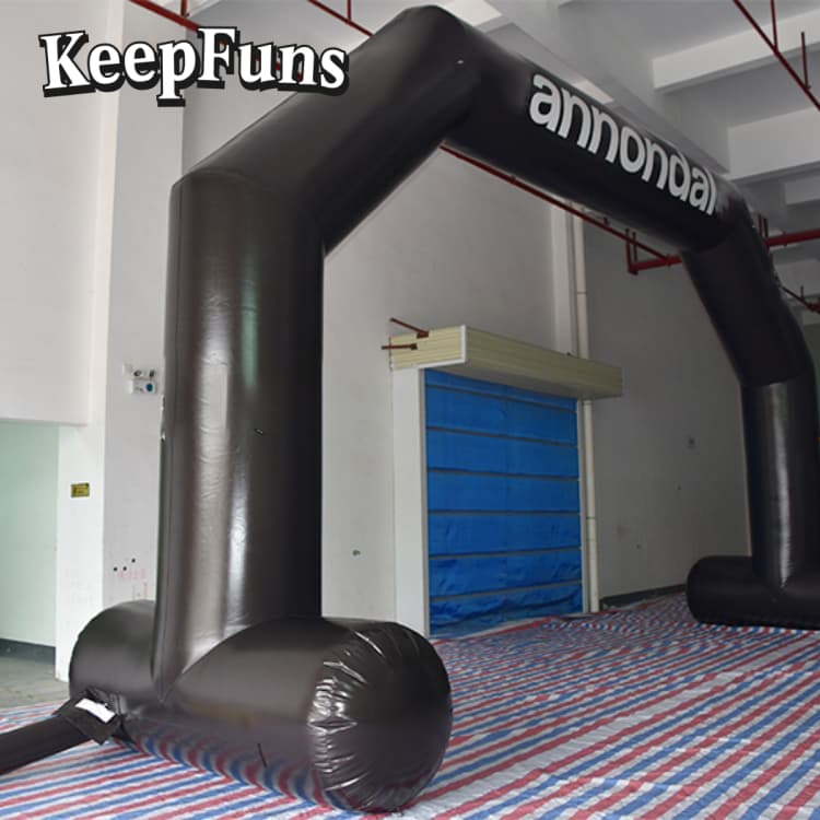 KeepFuns Inflatable Arch, which inflates quickly and is lightweight, is suitable for store promotions, advertising campaigns, business events, outdoor competitions, and more.