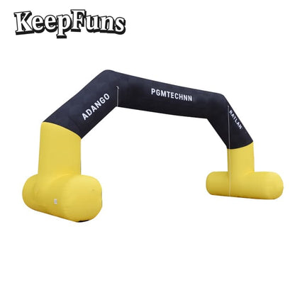 KeepFuns inflatable arch, which inflates quickly and is lightweight, is suitable for store promotions, advertising campaigns, commercial activities, outdoor events, etc.