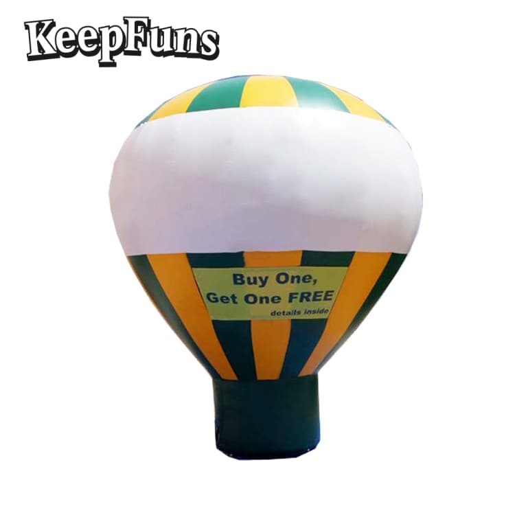 KeepFuns inflatable balloons can be customized in color and printed content, inflate quickly, and are suitable for store promotions, advertising campaigns, other commercial activities, etc.