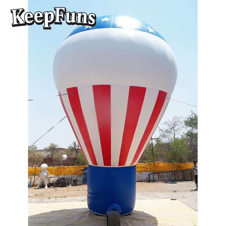 KeepFuns inflatable balloons can be customized in color and printed content, inflate quickly, and are suitable for store promotions, advertising campaigns, other commercial activities, etc.