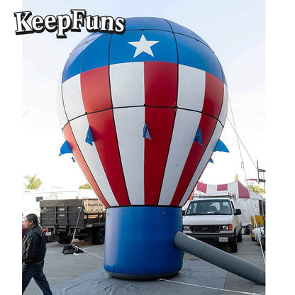 KeepFuns inflatable balloons can be customized in color and printed content, inflate quickly, and are suitable for store promotions, advertising campaigns, other commercial activities, etc.