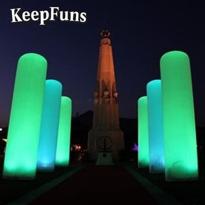 KeepFuns inflatable arch, which inflates quickly and is lightweight, is suitable for store promotions, advertising, commercial activities, outdoor events, etc.