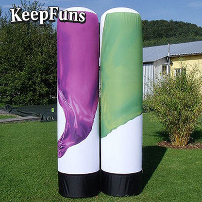 KeepFuns inflatable arch, which inflates quickly and is lightweight, is suitable for store promotions, advertising, commercial activities, outdoor events, etc.