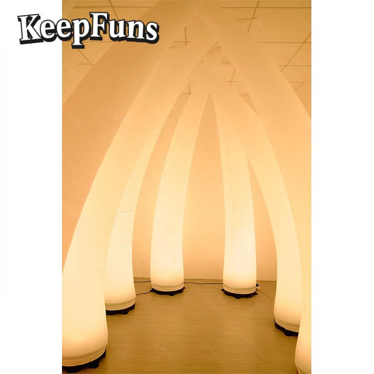 KeepFuns Inflatable Arch, which inflates quickly and is lightweight, is suitable for store promotions, advertising, commercial activities, outdoor events, etc.