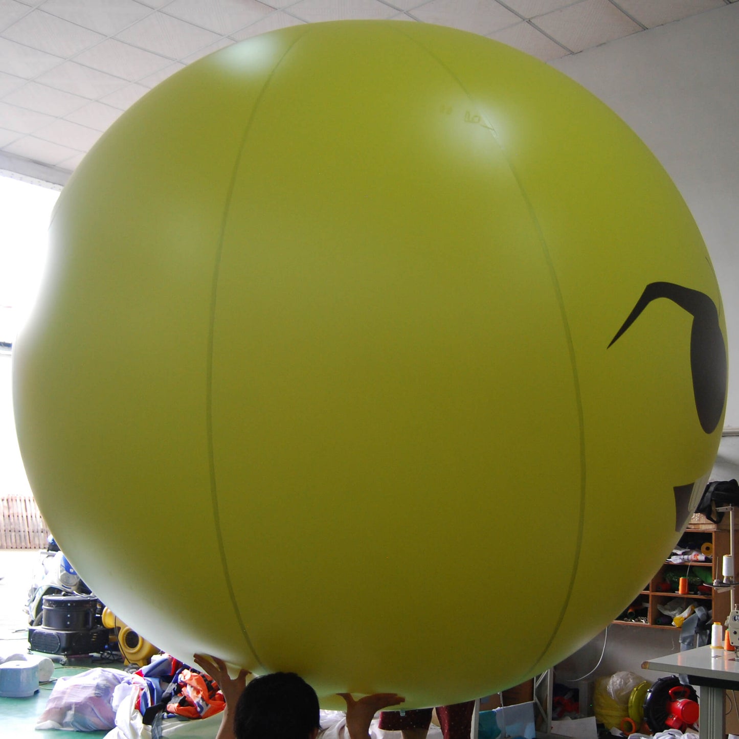 KeepFuns Funny expression inflatable advertising ball, large-scale exhibition interactive props, activity atmosphere creation inflatable model
