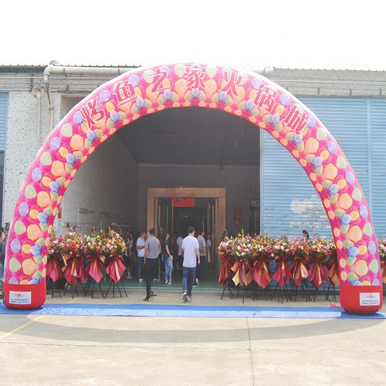 KeepFuns Inflatable arch set for public welfare activities, customized semicircular arches for multiple scenes, outdoor events, exhibitions, celebrations and publicity arch combinations