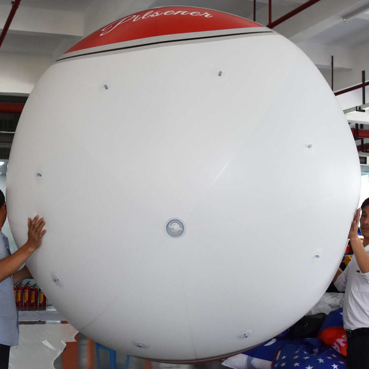 KeepFuns Inflatable beer advertising ball for large-scale events, outdoor promotion and display props