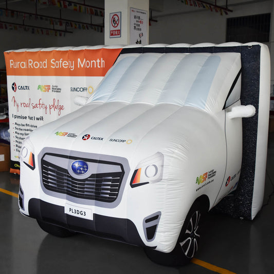 KeepFuns Inflatable car models for road safety promotions, public welfare events, and brand promotion props