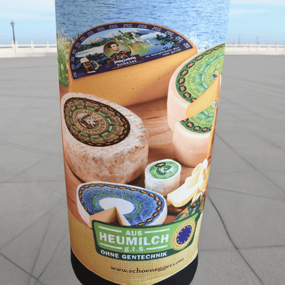 KeepFuns Inflatable cheese brand advertising column, food promotion display inflatable model, outdoor exhibition promotion props