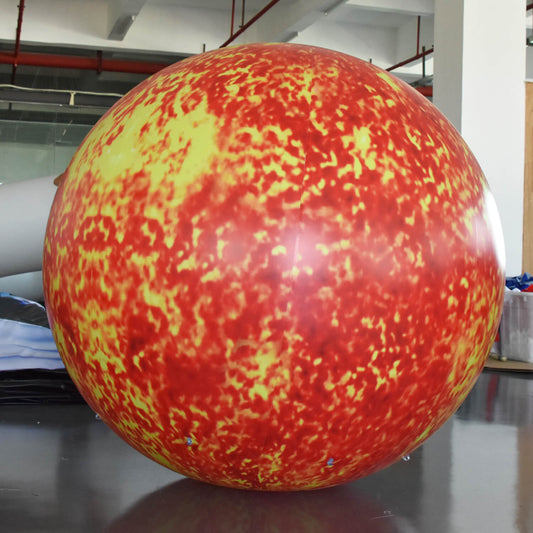 KeepFuns Inflatable planet model, creative advertising balloon, astronomy science exhibition inflatable model, special texture planet props
