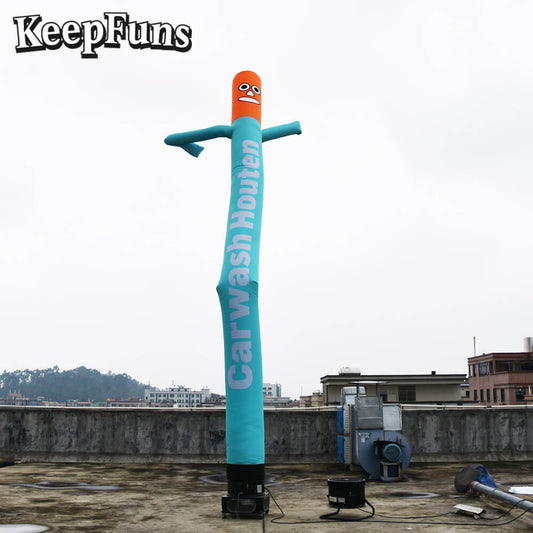 KeepFuns Car Wash Promotional Inflatable Dancer Advertising Model Activity Drainage Inflatable Model Outdoor Promotional Props