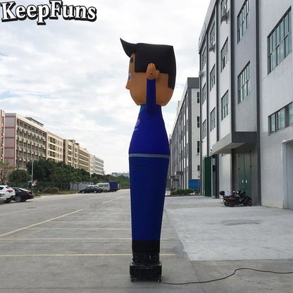 KeepFuns Cartoon Character Inflatable Dancer Advertising Model Activity Drainage Inflatable Model Outdoor Promotional Props