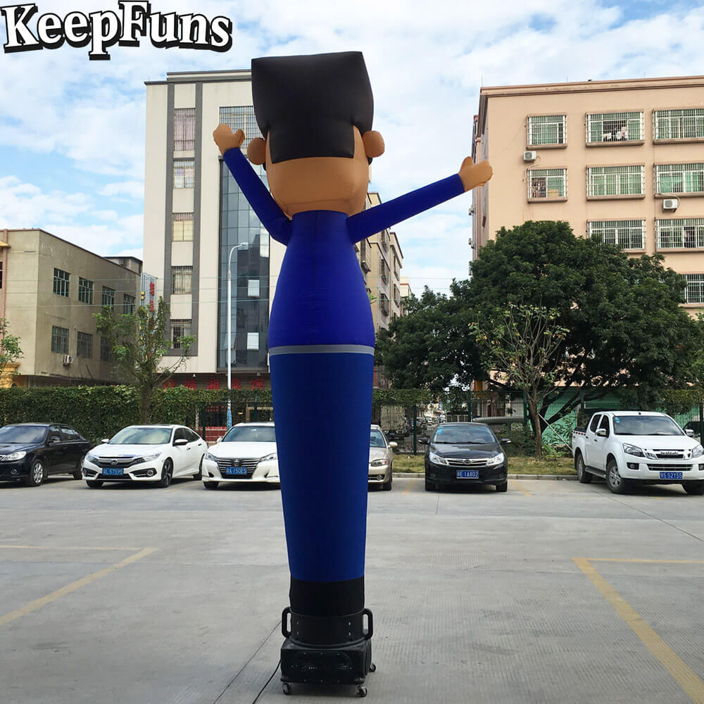 KeepFuns Cartoon Character Inflatable Dancer Advertising Model Activity Drainage Inflatable Model Outdoor Promotional Props