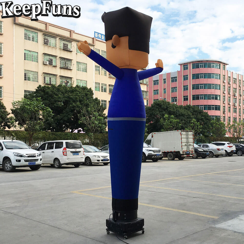 KeepFuns Cartoon Character Inflatable Dancer Advertising Model Activity Drainage Inflatable Model Outdoor Promotional Props