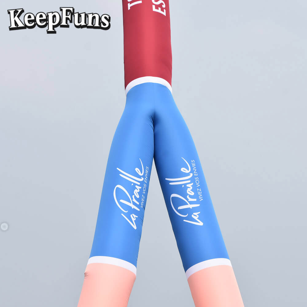 KeepFuns Cartoon Humanoid Inflatable Dancer Advertising Model Activity Drainage Inflatable Model Outdoor Promotional Props
