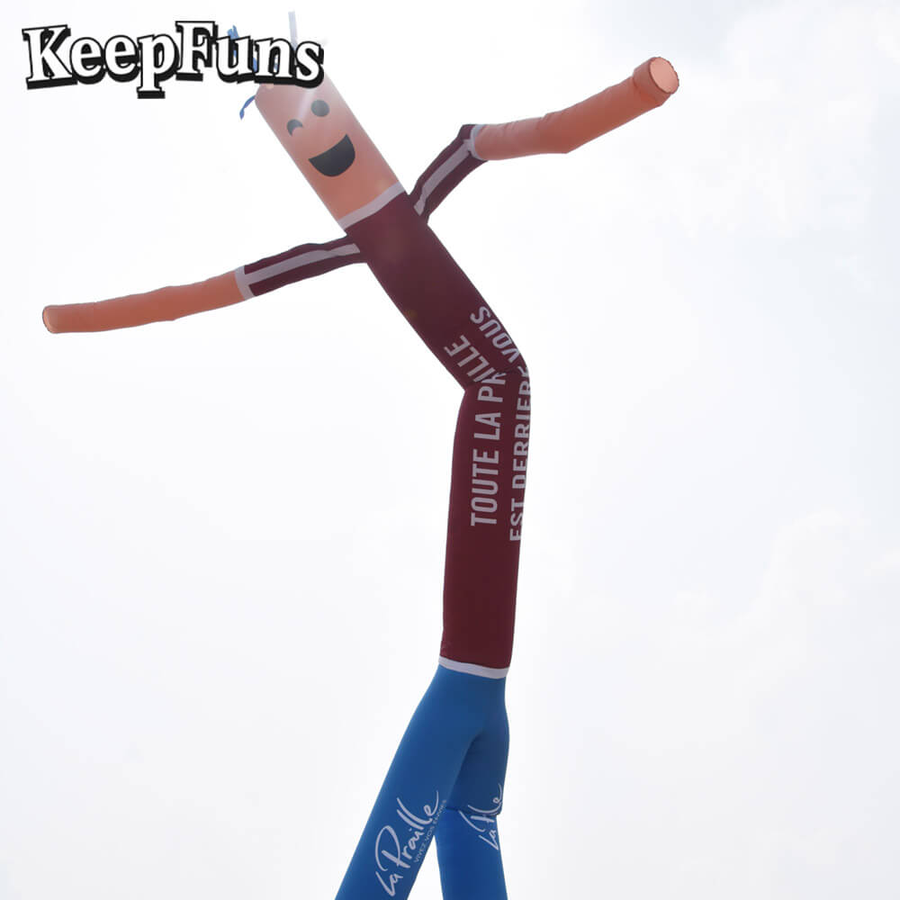 KeepFuns Cartoon Humanoid Inflatable Dancer Advertising Model Activity Drainage Inflatable Model Outdoor Promotional Props