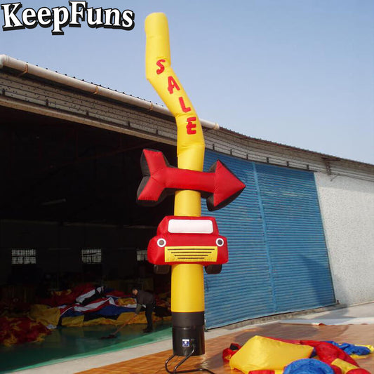 KeepFuns Multicolor SALE Inflatable Dancer Advertising Model Promotional Activity Drainage Inflatable Model Outdoor Advertising Props
