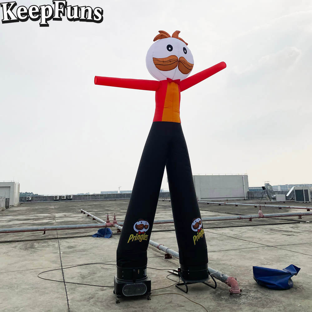 KeepFuns Pringles potato chips cartoon shape inflatable dancing star advertising model activity drainage inflatable model outdoor promotional props