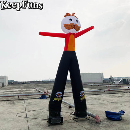 KeepFuns Pringles potato chips cartoon shape inflatable dancing star advertising model activity drainage inflatable model outdoor promotional props