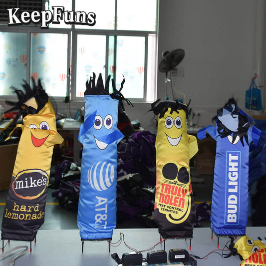 KeepFuns multi-brand joint inflatable dancing star advertising model colorful cartoon inflatable model outdoor commercial drainage props