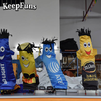 KeepFuns multi-brand joint inflatable dancing star advertising model colorful cartoon inflatable model outdoor commercial drainage props