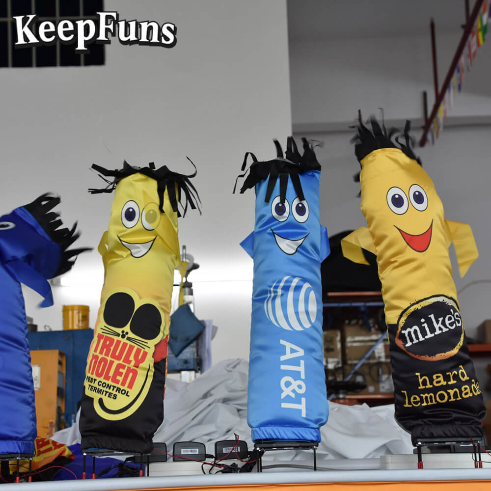 KeepFuns multi-brand joint inflatable dancing star advertising model colorful cartoon inflatable model outdoor commercial drainage props