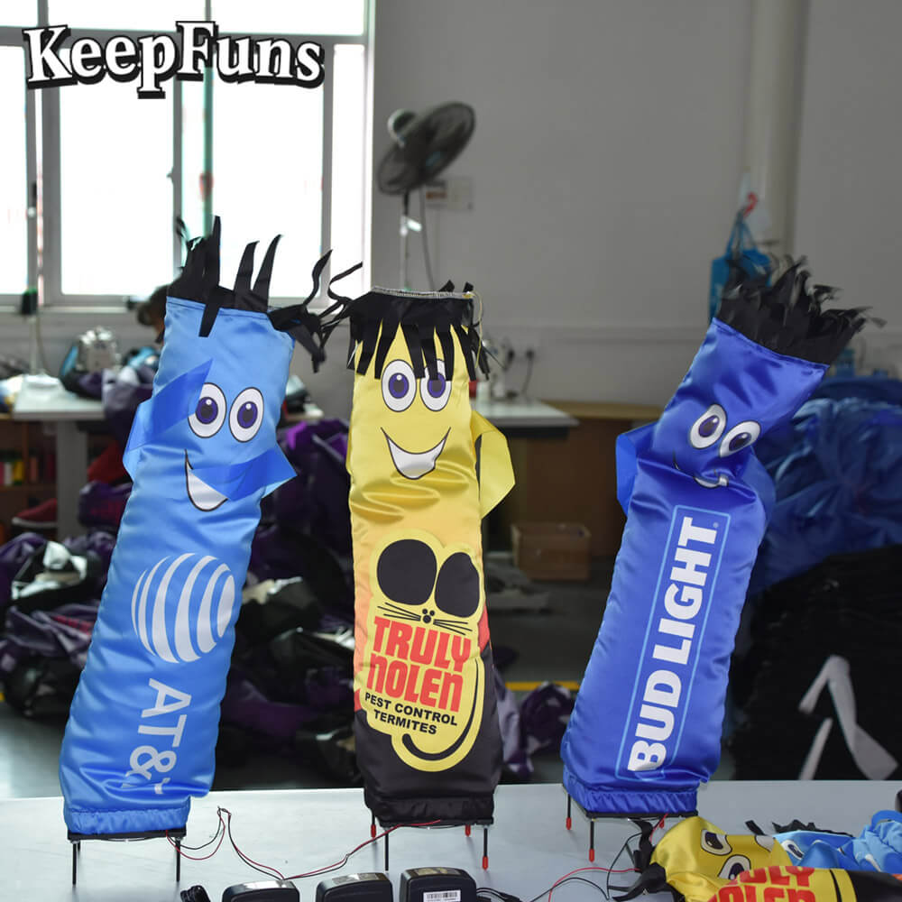 KeepFuns multi-brand joint inflatable dancing star advertising model colorful cartoon inflatable model outdoor commercial drainage props