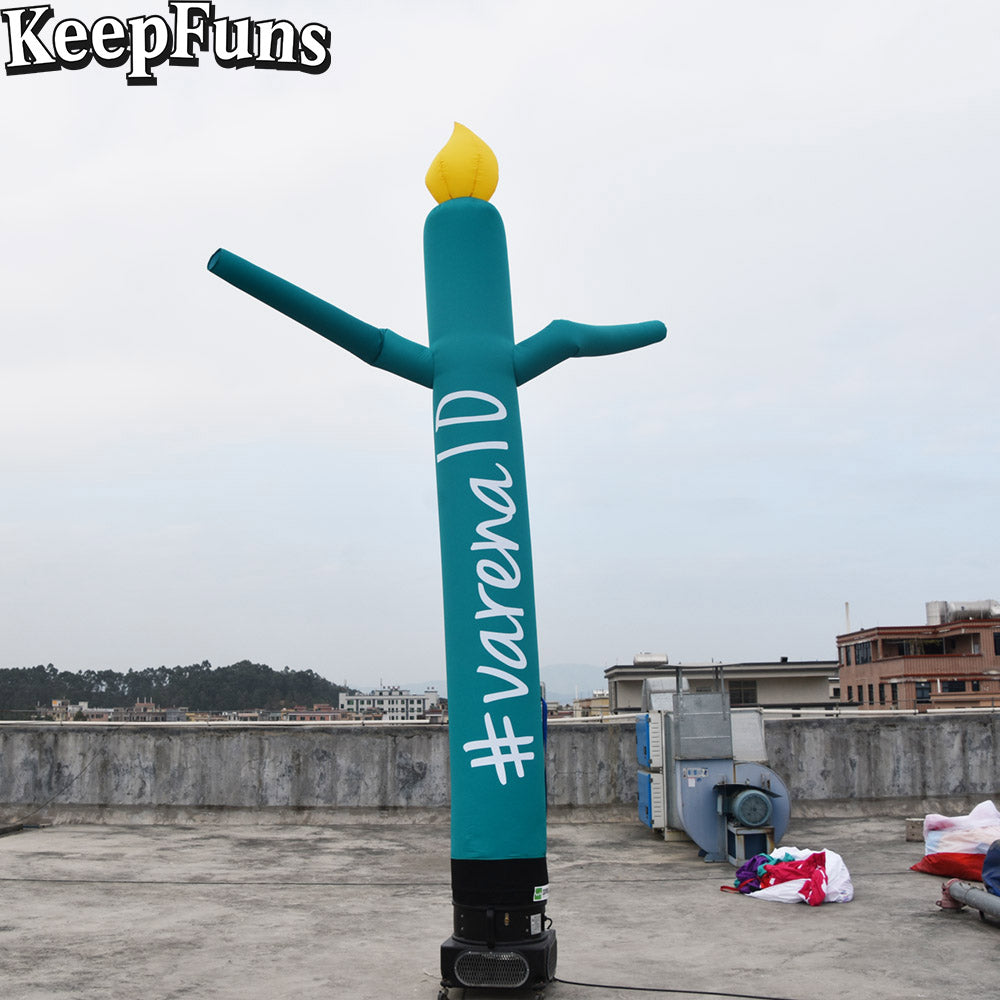 KeepFuns multi-color candle shape inflatable dancing star advertising model activity drainage inflatable model outdoor promotional props