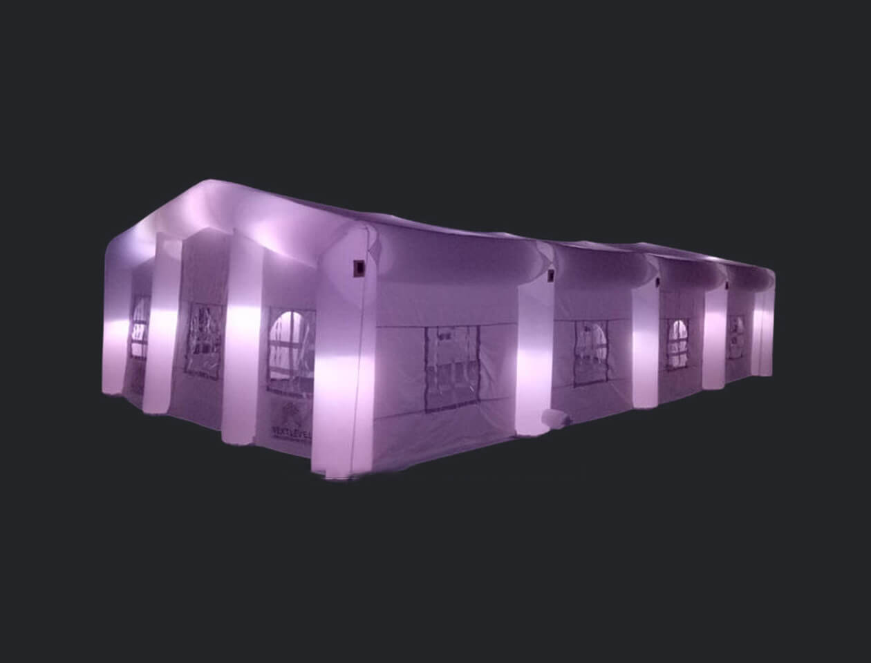 KeepFuns LED luminous inflatable tent outdoor party atmosphere inflatable tent luminous event venue inflatable house
