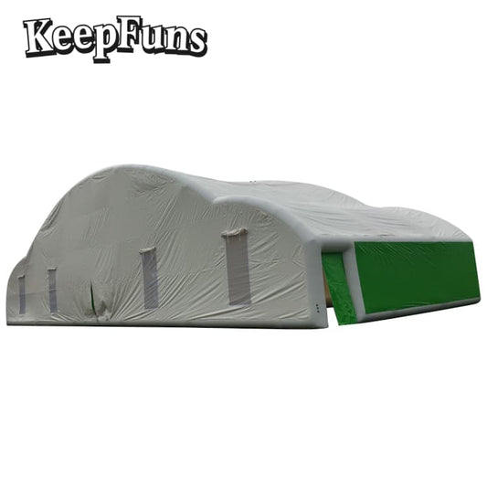 KeepFuns White large inflatable tent, easy to set up, lightweight, sturdy, customizable in size, color and printed content, suitable for wedding parties, gathering parties, night discos, etc.
